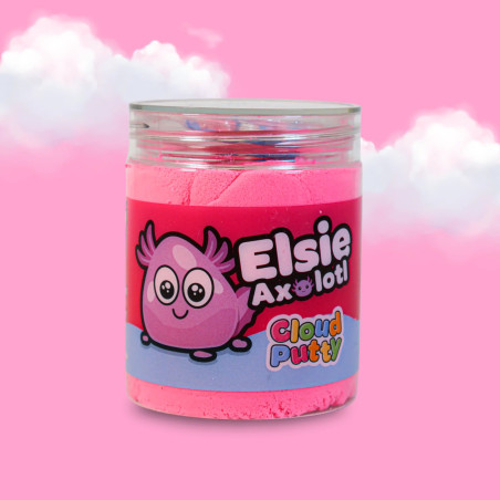 Slime Party Putty Pals Elsie Axolotl Cloud Sensory Putty