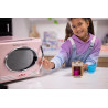 Tasty Tinies Bake Shop Cake Mix Strawberry Cake with Pink Frosting & Rainbow