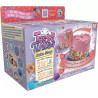 Tasty Tinies Bake Shop Cake Mix Strawberry Cake with Pink Frosting & Rainbow