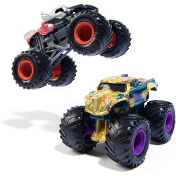 Monster Jam Official 1:64 Die Cast - Marvel Thanos Vs. Thor