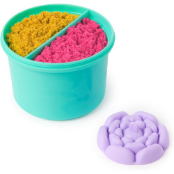 Kinetic Sand SquishBlossom Blooming Flower with 227g Play Sand