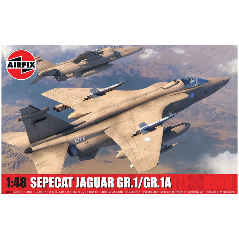 Airfix A11010 SEPECAT Jaguar GR.1/GR.1A  1/48