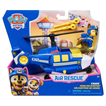 Paw Patrol Air Rescue Chase Action Figure Hero Helicopter