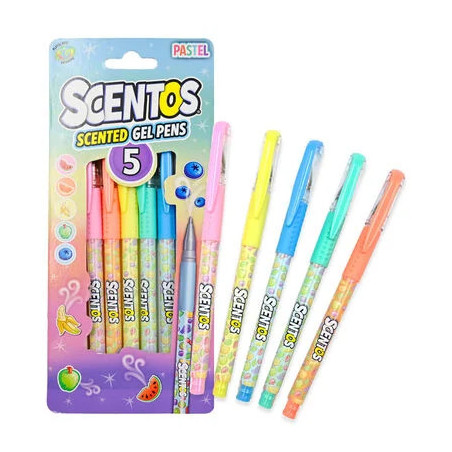 Scentos Scented Gel Pens- Pastel