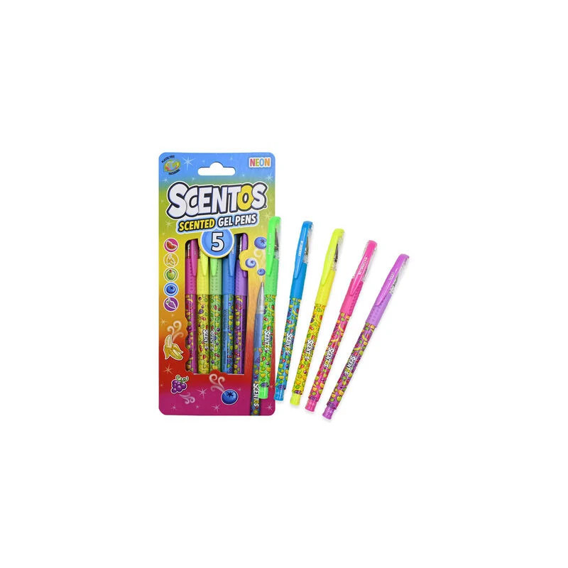 Scentos Scented Gel Pens- Neon