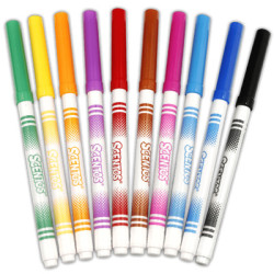 Scentos Scented 10 Fine Line Marker Pens