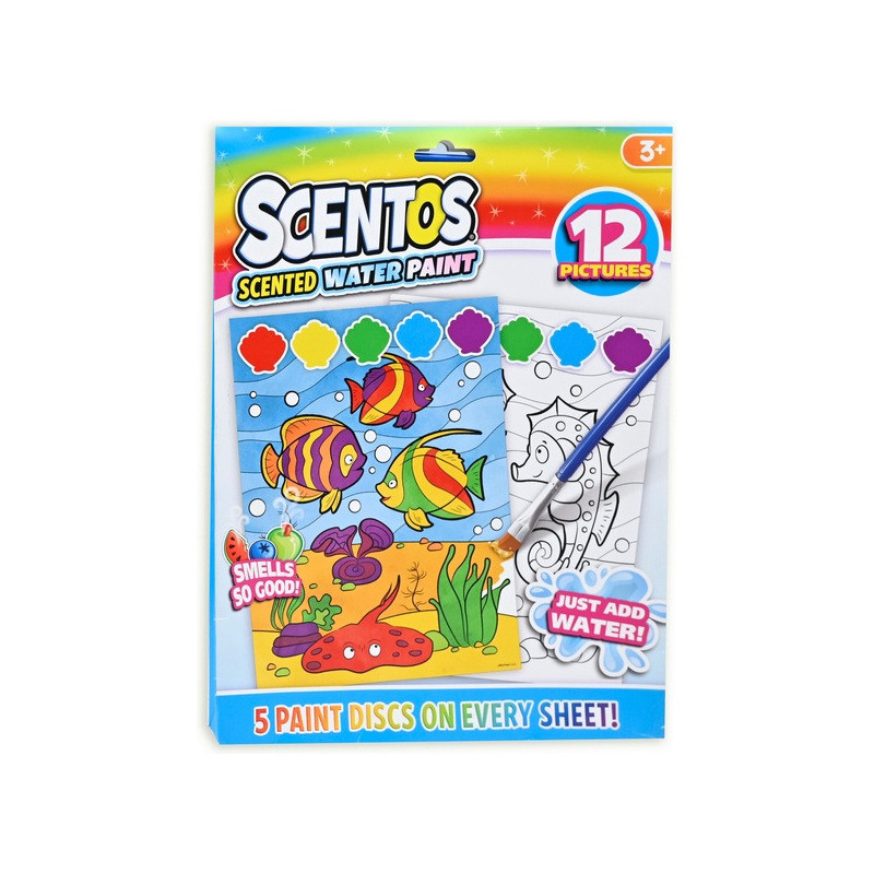 Scentos Scented Water Paint Activity Pack