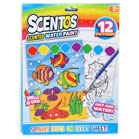 Scentos Scented Water Paint Activity Pack