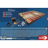 Noris Deluxe Wooden Board Game Set Backgammon