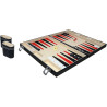 Noris Deluxe Wooden Board Game Set Backgammon
