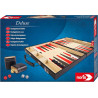Noris Deluxe Wooden Board Game Set Backgammon