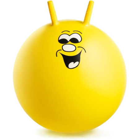Jump N Bounce Space Hopper Retro Exercise Ball 20" Yellow