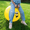 Jump N Bounce Space Hopper Retro Exercise Ball 20" Yellow