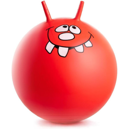 Jump N Bounce Space Hopper Retro Exercise Ball 24" Red