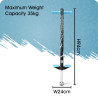 Xootz Pogo Stick- Blue