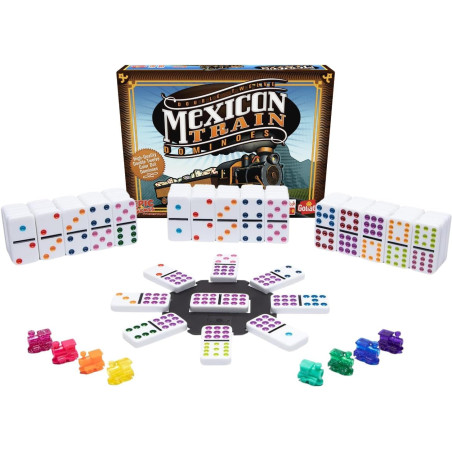 Double Twelve Mexican Train Dominoes Game