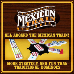 Double Twelve Mexican Train Dominoes Game