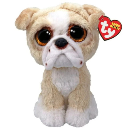 Ty Beanie Boos Pooch the English Bull Dog Soft Plush Toys