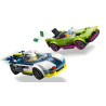 LEGO City Police Car and Muscle Car Chase Building Toy 60415