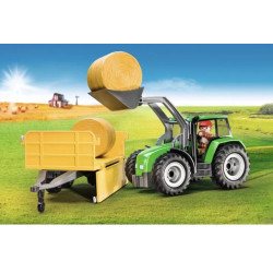 Playmobil 9317 Country Tractor With Trailer