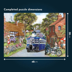 The House of Puzzles - Days At The Dock 4 x 500 Piece Jigsaw Puzzle