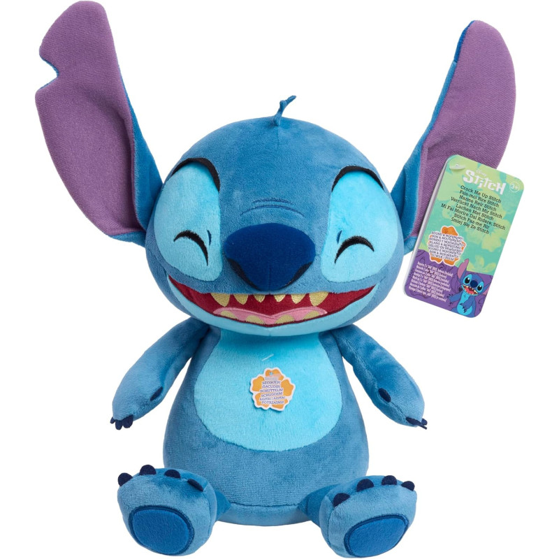 Just Play Disney Stitch Crack Me Up Stitch 11 Inch Plush Toy