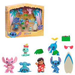Just Play Disney Stitch Collectable Figures Set 11 Pieces