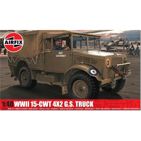 Airfix A03313A WWII RAF 15-cwt 4 x 2 G.S. Truck 1:72 Model kit