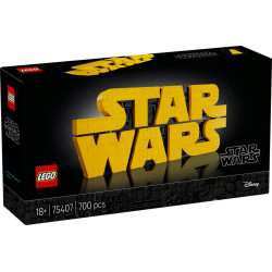 LEGO Star Wars Brick-Built Star Wars Logo Set 75407