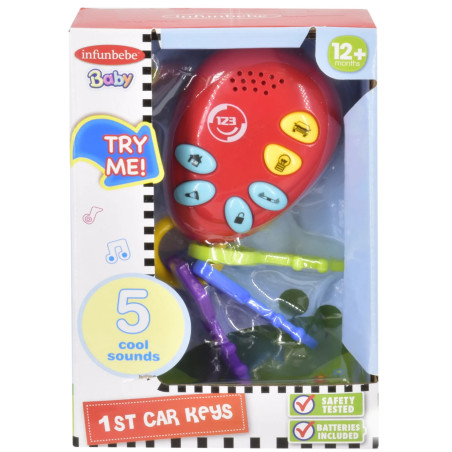 Infunbebe Baby 1st Car Keys Toy