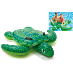 Intex Lil' Sea Turtle Ride On Inflatable 59" x 50" Wet Set Collection