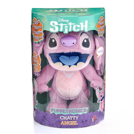 Wow! Stuff Disney Chatty Angel Deluxe Puppetronic, Lilo & Stitch