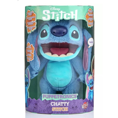 Wow! Stuff Disney Chatty Stitch Deluxe Puppetronic, Lilo & Stitch