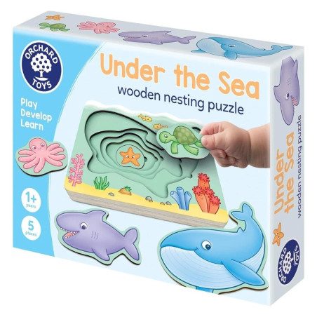 Orchard Toys Under The Sea Wooden Nesting Puzzle