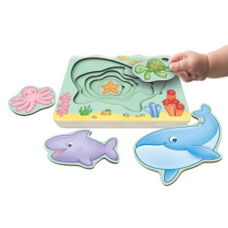 Orchard Toys Under The Sea Wooden Nesting Puzzle