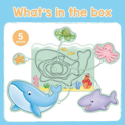 Orchard Toys Under The Sea Wooden Nesting Puzzle