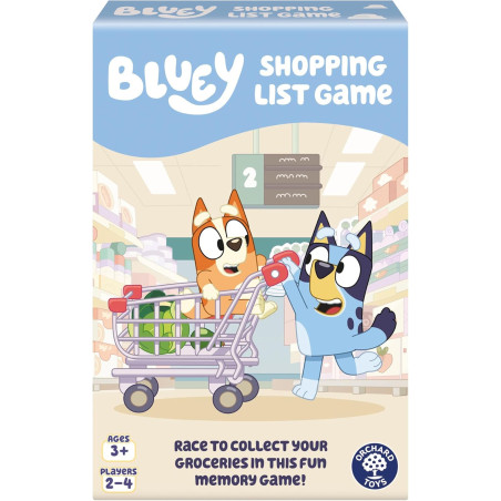 Orchard Toys Official Bluey Shopping List Matching and Memory Game
