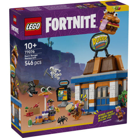 LEGO® Fortnite® Durrr Burger Restaurant Video Game Toy 77076