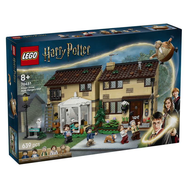 LEGO Harry Potter Privet Drive: Aunt Marge’s Visit Set 76451