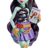 Monster High Jinafire Long Posable Fashion Doll, Dragon with Pet Dog Cloudy “Yun Yun”