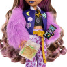 Monster High Clawdeen Wolf Poseable Fashion Doll with Pet Dog Crescent and Accessories