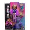 Monster High Clawdeen Wolf Poseable Fashion Doll with Pet Dog Crescent and Accessories