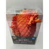 HGL 3D Printed Dragon Egg in Dual Colour Red/Orange