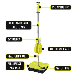 Swingballl PRO All Surface Tennis Ball Game Set