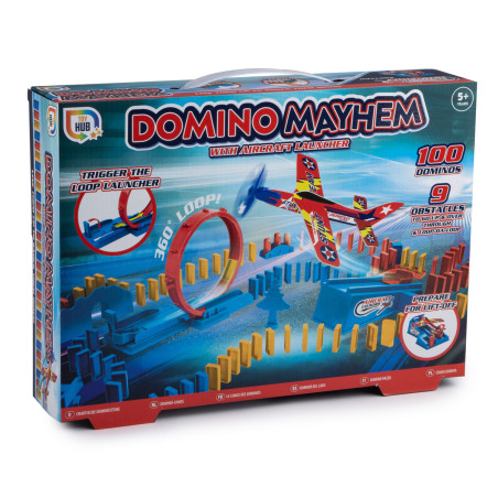 Domino Mayhem with Aircraft Launcher