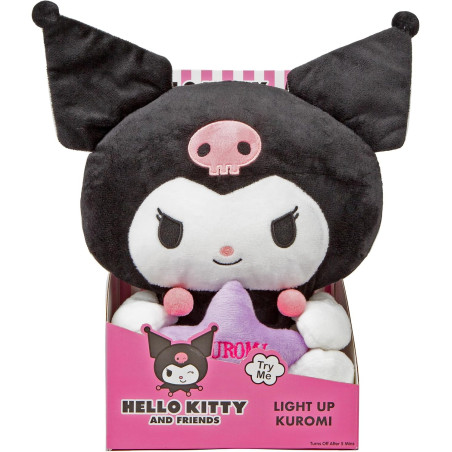 Hello Kitty And Friends Kuromi Light Up Plush Toy – Soft Nightlight