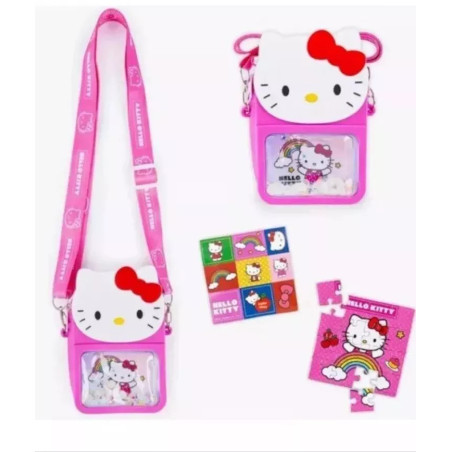 Hello Kitty And Friends- Hello Kitty Silicone Messenger Bag