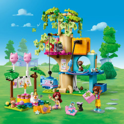 LEGO® Friends Cat Birthday Party & Tree House Building Kit Toy 42666