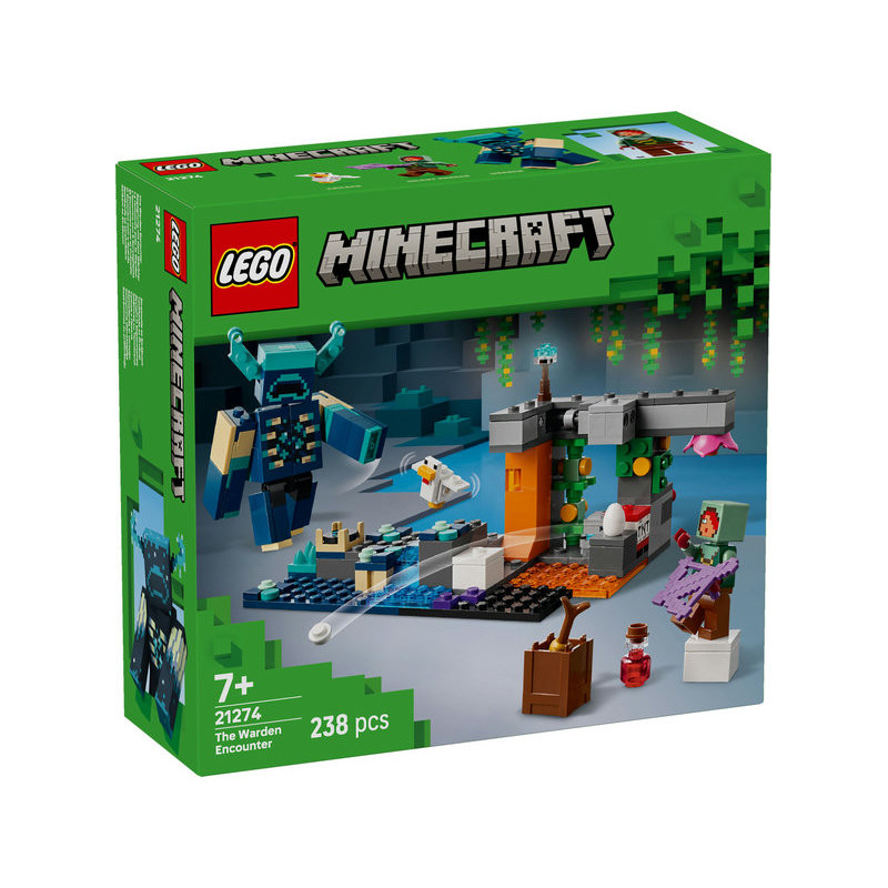 LEGO Minecraft The Warden Encounter Interactive Toy 21274 LEGO Minecraft The Warden Encounter Interactive Toy 21274