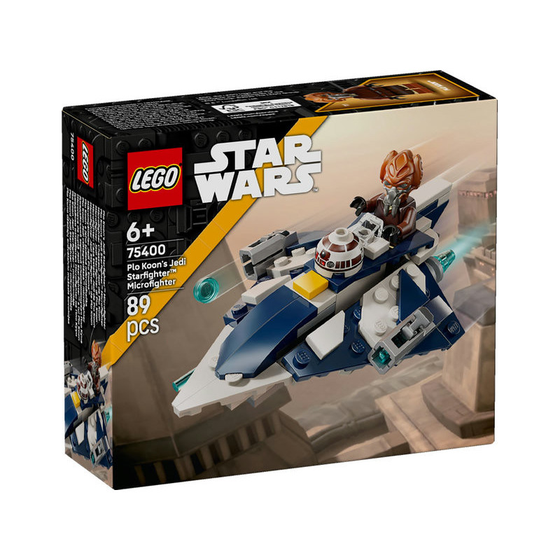 LEGO® Star Wars™ Plo Koon’s Jedi Starfighter™ Microfighter Building Toy 75400 LEGO® Star Wars™ Plo Koon’s Jedi Starfighter™ Microfighter Building Toy 75400